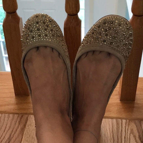 ⚡️FLASH SALE!✨ Sam Edelman Blair Embellished Spiked Ballet Flat 6 - Picture 3 of 15